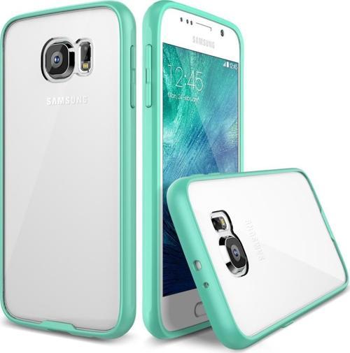 Galaxy S6 ile Uyumlu Crystal Mixx Kılıf Mint
