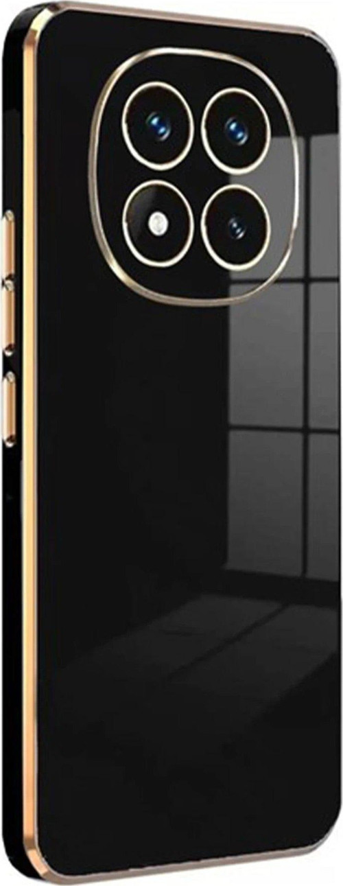 Redmi Note 14 4G Kılıf Volet Silikon - Siyah-(5796)
