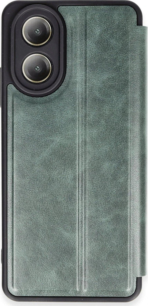 A38 Kılıf Flip Cover - Koyu Yeşil-(5796)