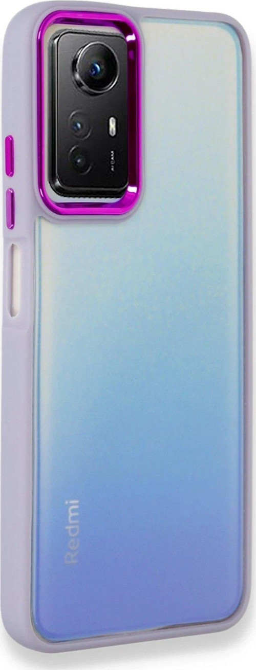 Redmi Note 12S Kılıf Dora Kapak - Lila-(5796)