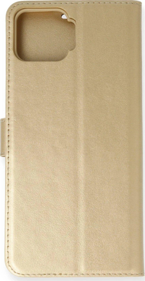 A73 Kılıf S Kapaklı Kılıf - Gold-(5796)