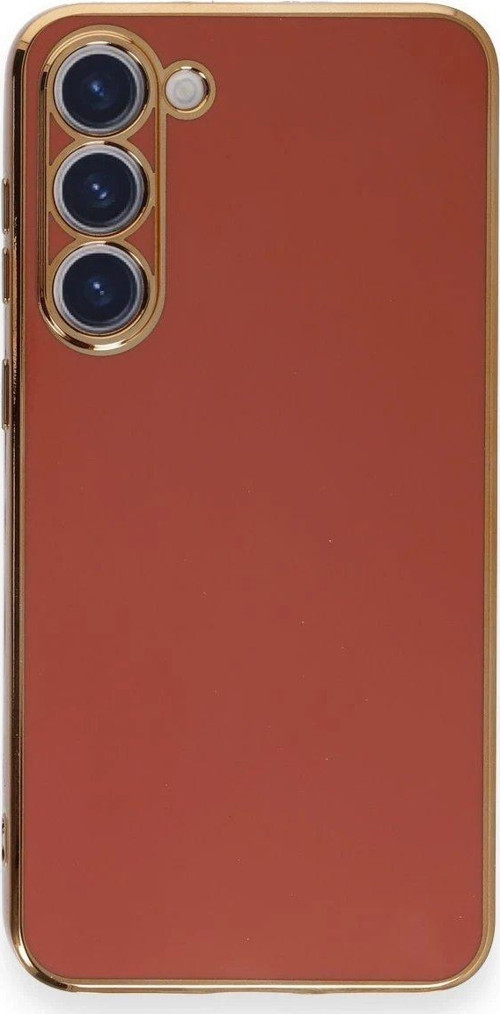 Galaxy S23 Kılıf Volet Silikon - Kırmızı-(5796)