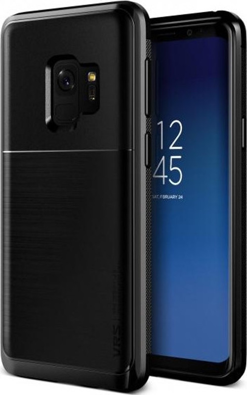 VRS Design Galaxy S9 ile Uyumlu High Pro Shield Kılıf Metallic Black