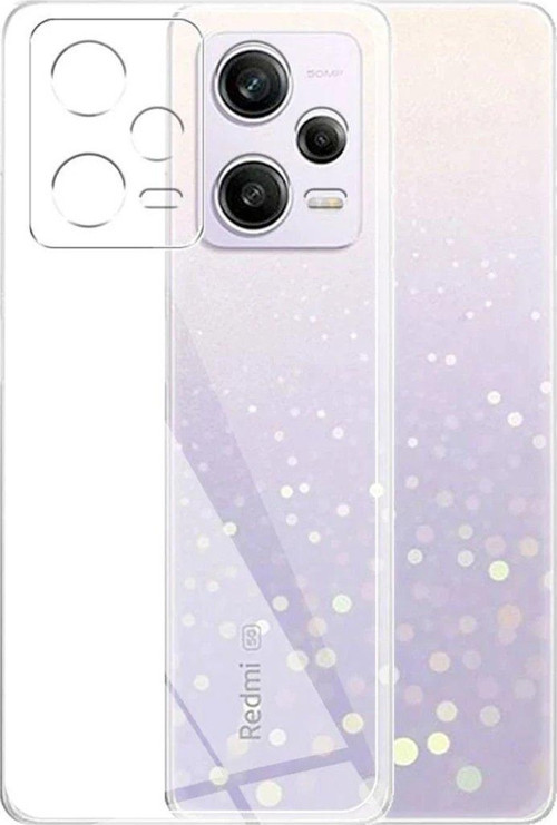 Redmi Note 12 5G Kılıf Lüx Şeffaf Silikon-(5796)
