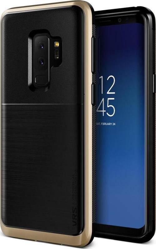 VRS Design Galaxy S9 Plus ile Uyumlu High Pro Shield Kılıf Shine Gold