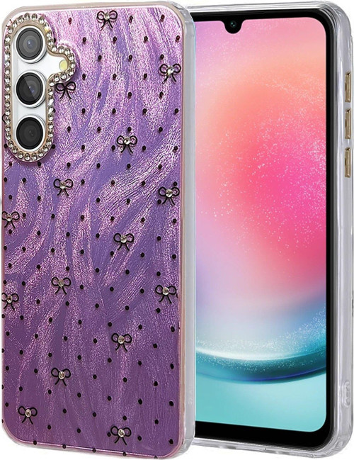 Galaxy A24 4G Kılıf Blade Aynalı Desenli Kapak - Desen 2-(5796)