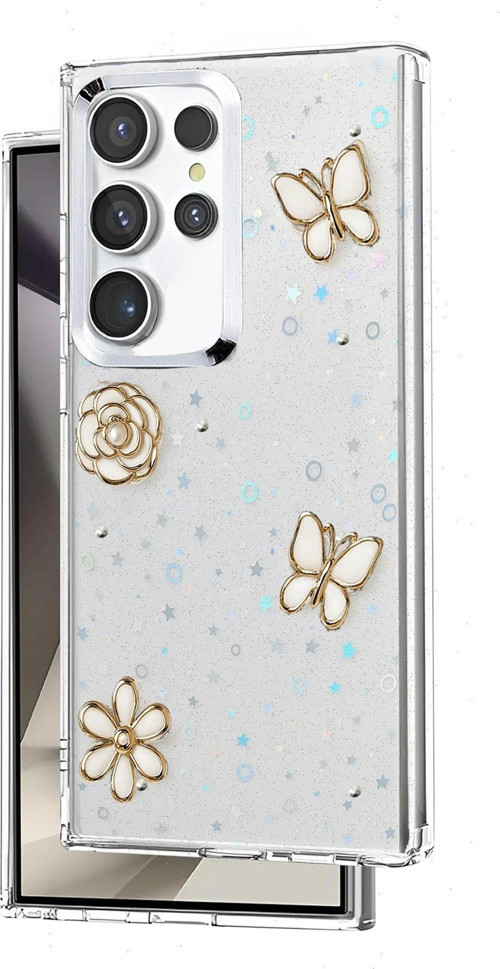 Galaxy S23 Fiyonk Desenli Kapak - Desen 2-(5796)