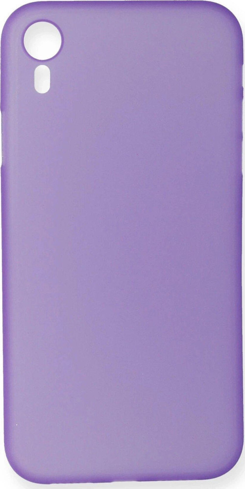 Iphone Xr Kılıf Pp İnce Kapak - Mor-(5796)