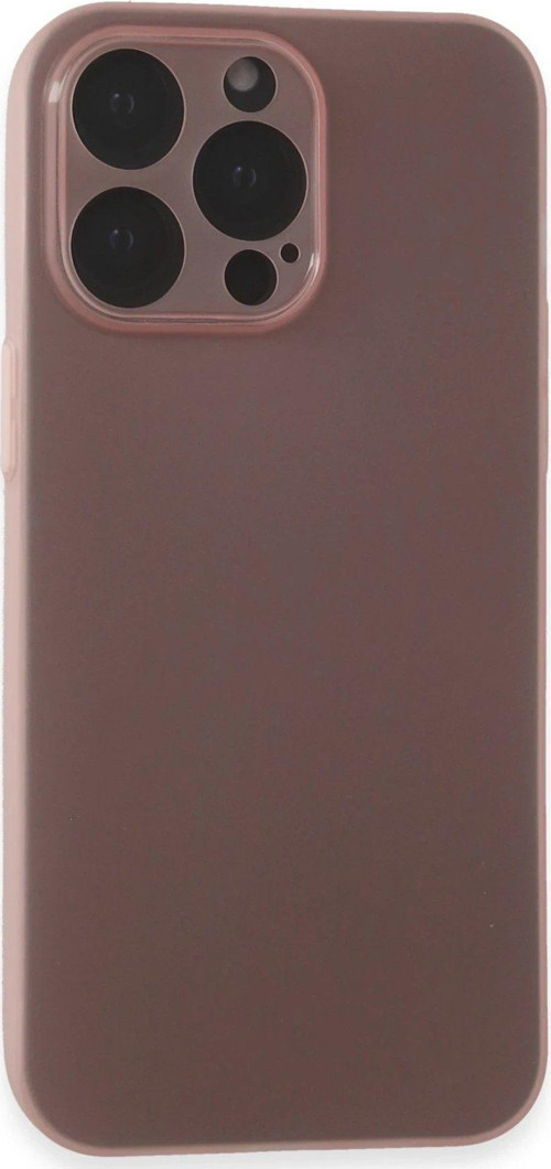 Iphone 15 Kılıf Silikon - Pembe-(5796)