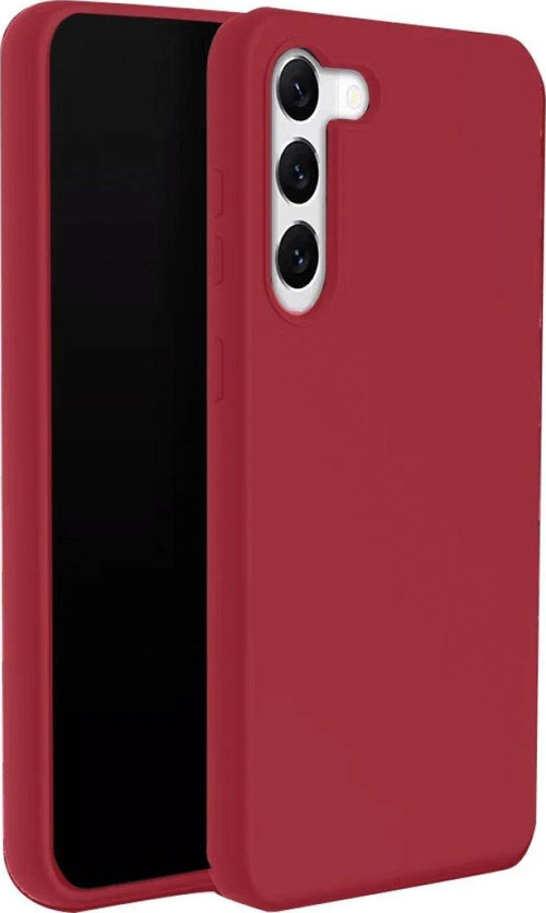 Galaxy S24 Kılıf First Silikon - Kırmızı-(5796)