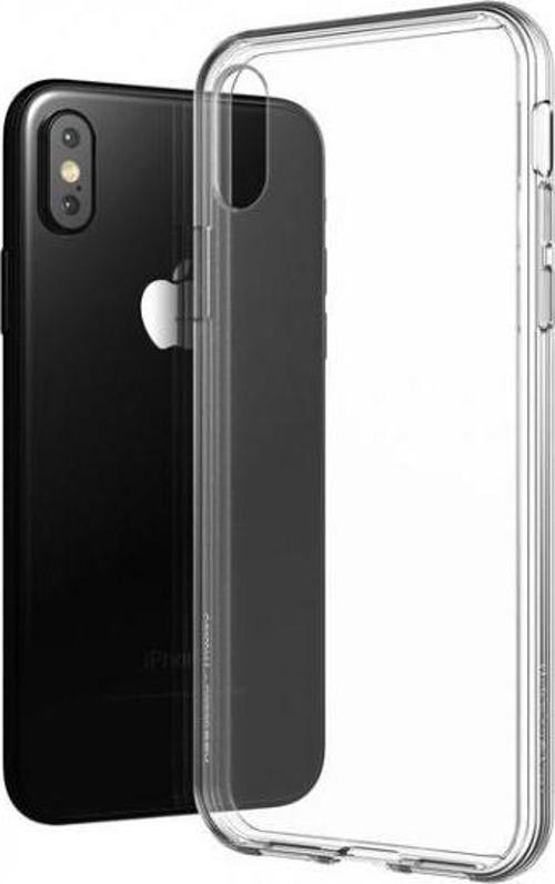 VRS Design İPhone X ile Uyumlu Crystal Touch Kılıf Clear