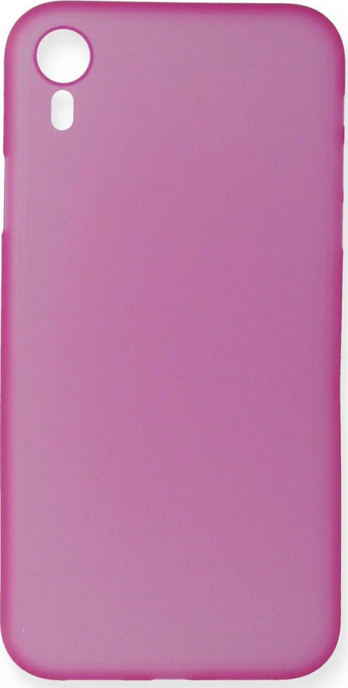 Iphone Xr Kılıf Pp İnce Kapak - Pembe-(5796)
