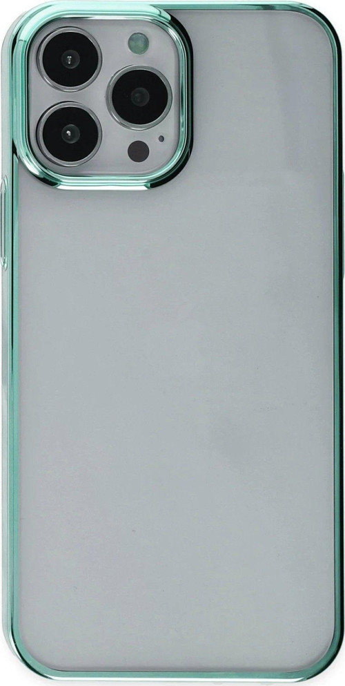 Iphone 14 Kılıf Element Silikon - Yeşil-(5796)