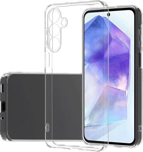 Galaxy A26 Kılıf Lüx Şeffaf Silikon-(5796)