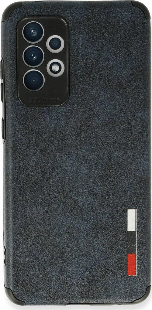 Galaxy A72 Kılıf Loop Deri Silikon - Lacivert-(5796)