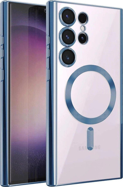 Galaxy S22 Kılıf Kross Magneticsafe Kapak - Sierra Blue-(5796)