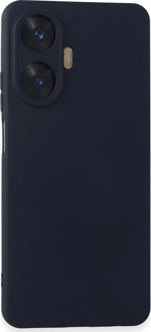 C55 Kılıf Nano Içi Kadife Silikon - Lacivert-(5796)