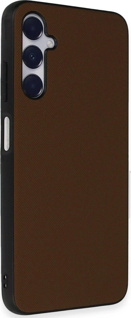 Galaxy A05S Kılıf Taft Kapak - Kahverengi-(5796)