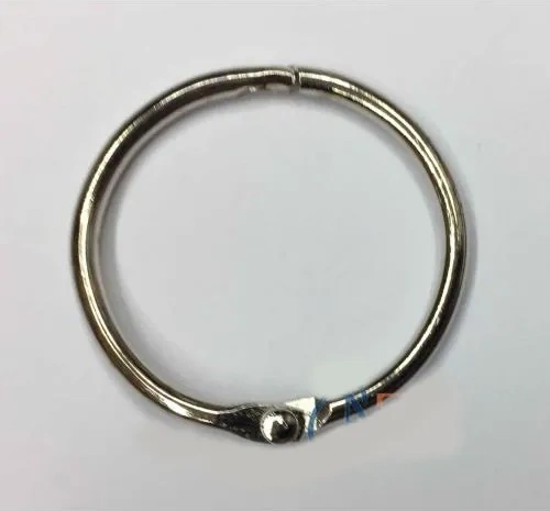 Kilitli Yuvarlak Halka, 2,5Cm - 100 Adet