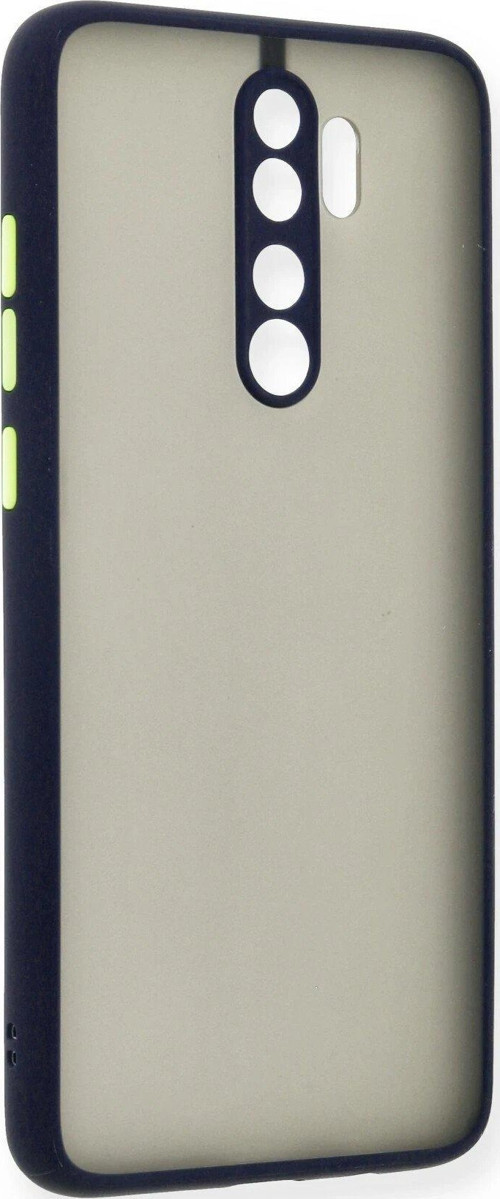 Redmi Note 8 Kılıf Montreal Silikon Kapak - Lacivert-(5796)