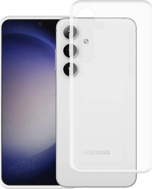 Galaxy S24 Kılıf Lüx Şeffaf Silikon-(5796)