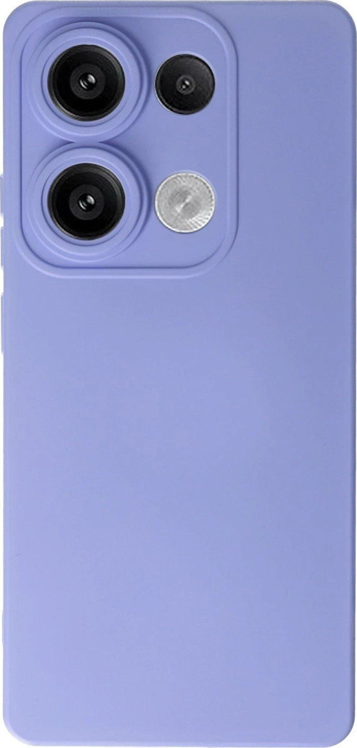 Redmi Note 13 4G Kılıf Nano Içi Kadife Silikon - Lila-(5796)