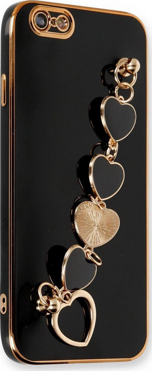 Iphone 6 Kılıf Esila Silikon - Siyah-(5796)