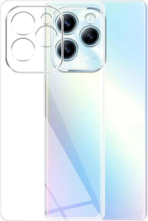 İnfinix Hot 40I Kılıf Lüx Şeffaf Silikon-(5796)