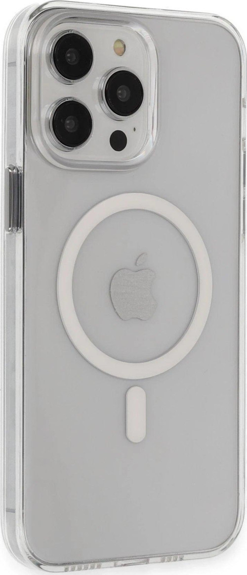 Iphone 15 Kılıf Tron Şeffaf Magsafe Kapak - Şeffaf-(5796)