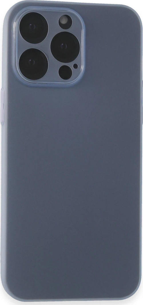 Iphone 15 Kılıf Silikon - Mavi-(5796)