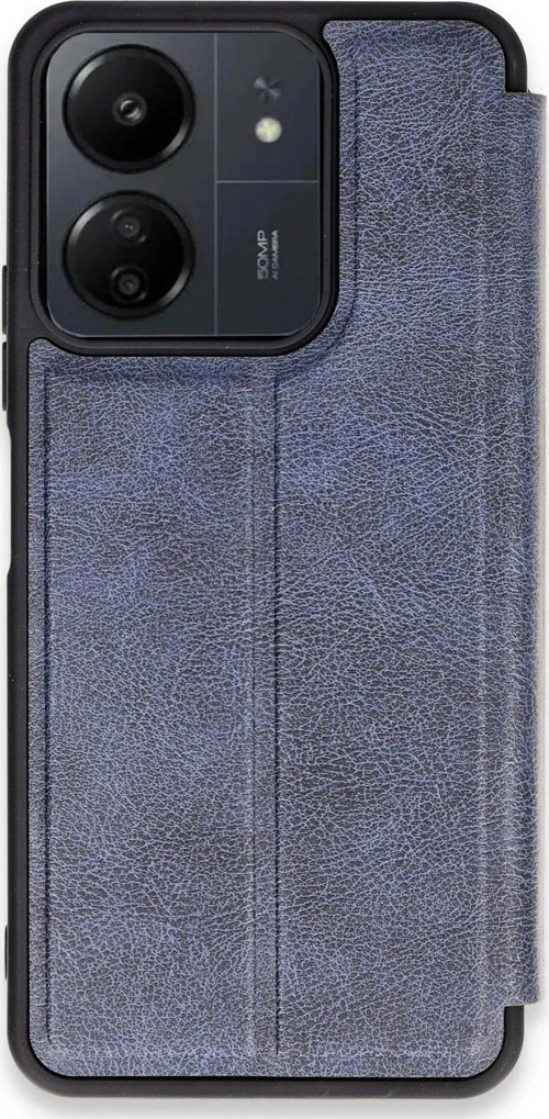 Redmi 13C Kılıf Flip Cover - Lacivert-(5796)