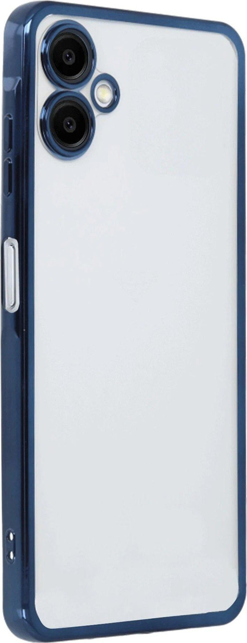Galaxy A06 Kılıf Lensli Silikon - Lacivert-(5796)