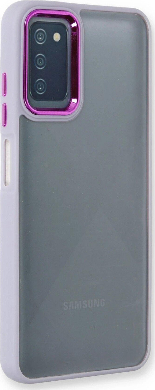 Galaxy A03S Kılıf Dora Kapak - Lila-(5796)