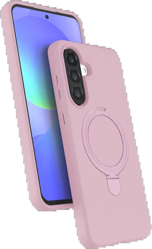 Galaxy A56 Regal Magsafe Standlı Kapak - Açık Pembe-(5796)