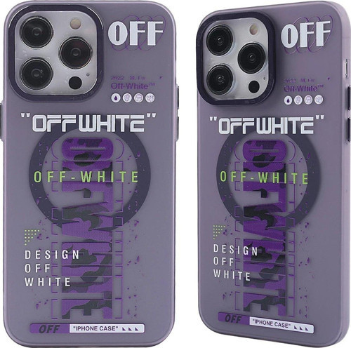 Iphone 14 Kılıf Apollo Magneticsafe Desenli Kapak - Apollo Mor - 3-(5796)
