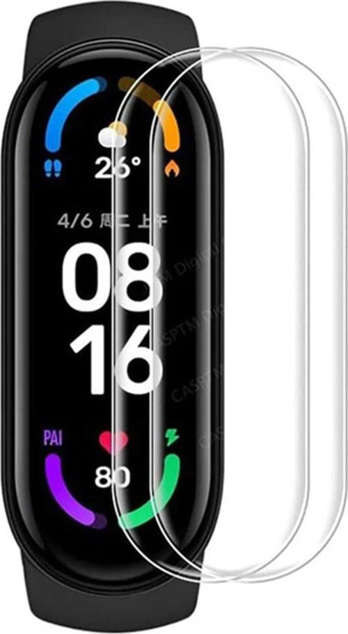 Mi Band 7 Polymer Nano Ekran Koruyucu - Şeffaf-(5796)