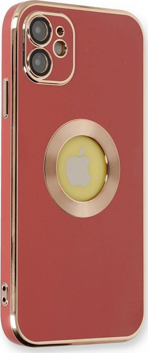 Iphone 12 Kılıf Store Silikon - Kırmızı-(5796)