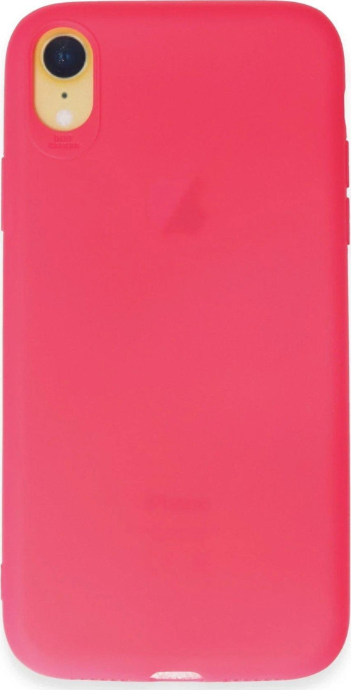 Iphone Xr Kılıf First Silikon - Pembe-(5796)