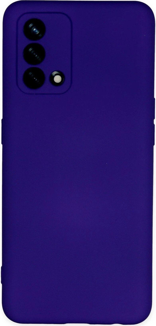 A74 4G Kılıf Nano Içi Kadife Silikon - Mor-(5796)