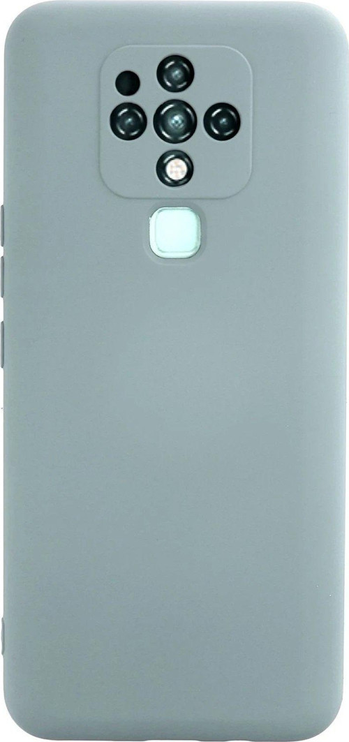 Tecno Camon 16 Kılıf Nano Içi Kadife Silikon - Buz Mavisi-(5796)