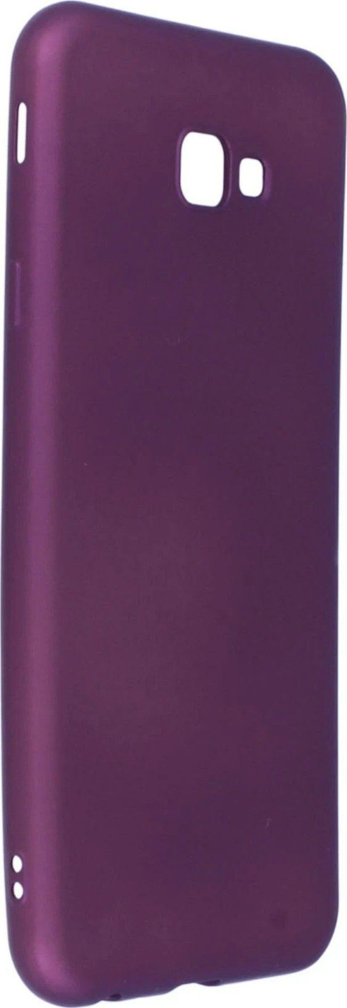 Galaxy J4 Kılıf First Silikon - Mürdüm-(5796)