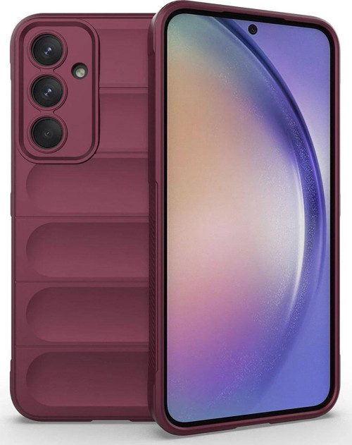 Galaxy M14 5G Kılıf Optimum Silikon - Bordo-(5796)
