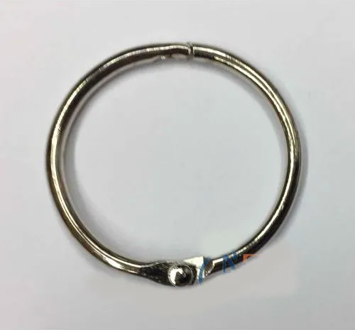 Lounge Kilitli Yuvarlak Halka, 2,5Cm - 100 Adet