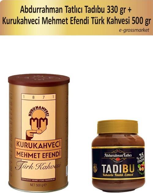 Tadıbu 330 gr + Kurukahveci Mehmet Efendi Türk Kahvesi 500 gr