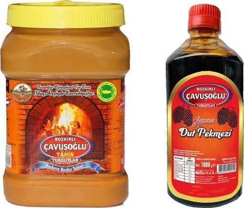 Tahin Kepekli 930 gr + Dut Pekmezi 1000 gr
