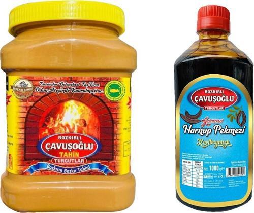 Tahin Kepeksiz 930 gr + Keçiboynuzu Pekmezi 1000 gr