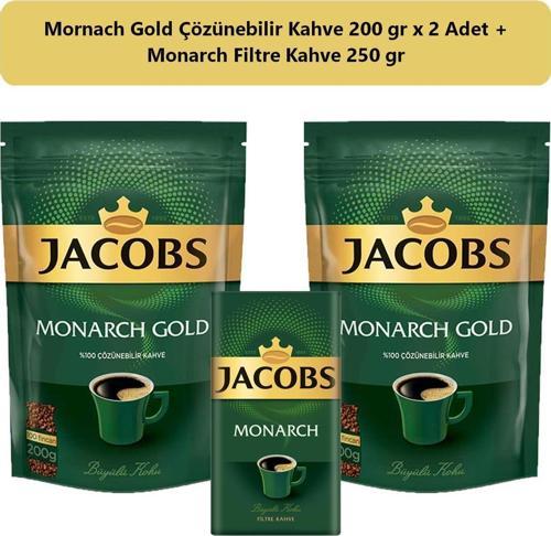 Monarch Gold Kahve 400 gr + Monarch Filtre Kahve 250 gr