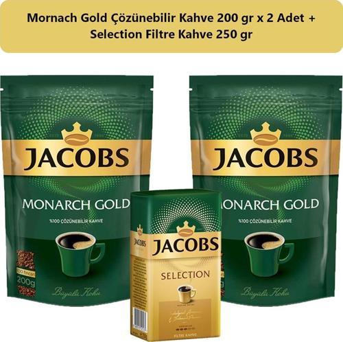 Monarch Gold Kahve 400 gr + Selection Filtre Kahve 250 gr