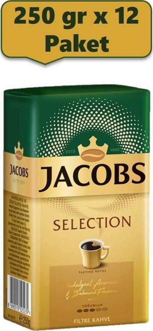 Selection Filtre Kahve 250 gr x 12 Adet