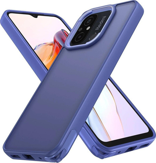 Redmi 12C Kılıf Elegant Kapak - Açık Mavi-(5796)